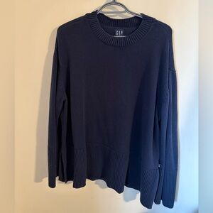Gap navy blue mock neck sweater size XL
